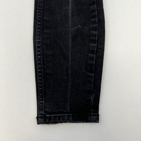 HT Denim Womens Black Hi-Rise Super Skinny Distressed Jeans Size 3 - Picture 5 of 9